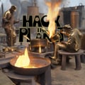 Hack The Planet 539 on 4-19-25 - Brass and Bronze artwork
