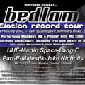 Lee UHF- Bedlam- Elation Tour- 8th February 2002 artwork
