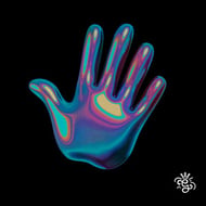 Iridescent track artwork