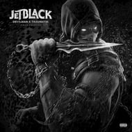Jet black track artwork