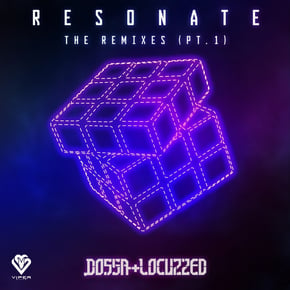 Resonate - The Remixes (Pt.1) by Dossa & Locuzzed Cover Art