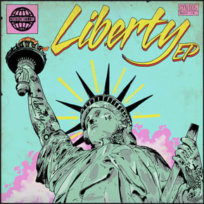 Liberty EP by Cyantific Cover Art
