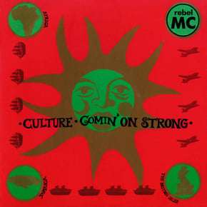 Culture / Comin' On Strong by Rebel MC Cover Art