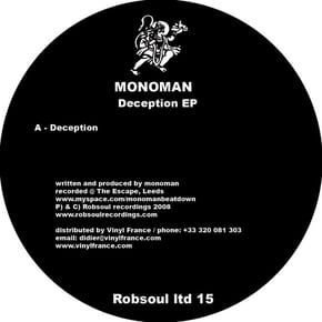 Deception EP by Monoman Cover Art