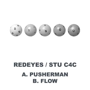 Pusherman / Flow by Brijawa, Redeyes & Stu C4C Cover Art