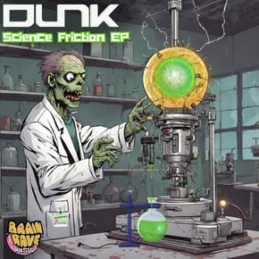 Science Friction EP by Dunk Cover Art