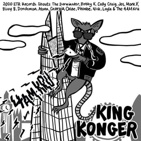King Konger by 4am Kru Cover Art