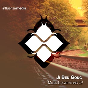 Music Is Everything LP by Ji Ben Gong Cover Art