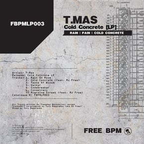 Cold Concrete LP by MJ Free Cover Art