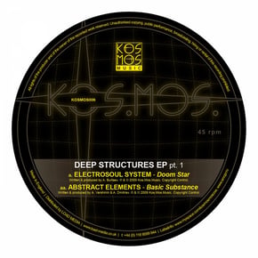 V/A Deep Structures EP Part 1 by Electrosoul System & Abstract Elements Cover Art