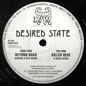 Beyond Bass / Killer Beat (Remixes) by Desired State Cover Art