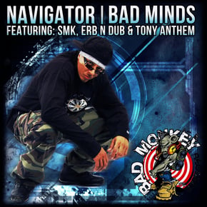 Bad Minds EP by Navigator Cover Art