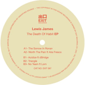 The Death Of Habit by Lewis James Cover Art