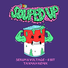 8-Bit (Taxman Remix) by Serum, Voltage & Taxman Cover Art