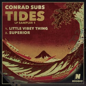 Tides LP Sampler 1 by Conrad Subs Cover Art