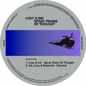 Spray Trains Of Thought by Loxy & Ink Cover Art