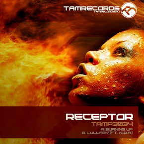 Burning Up, Lullaby by Receptor Cover Art