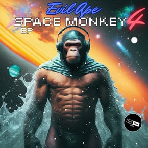 Space Monkey 4 by Evil Ape Cover Art