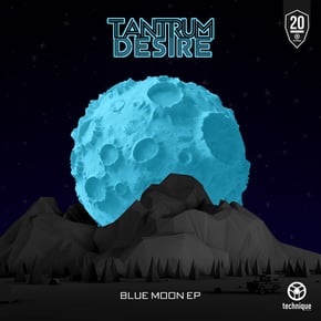 Blue Moon EP by Tantrum Desire Cover Art