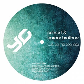 We Came Too Late EP by The Burner Brothers Cover Art