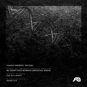 Flexout Presents: ONYX001 by M-Soul, S27 & SVB Cover Art