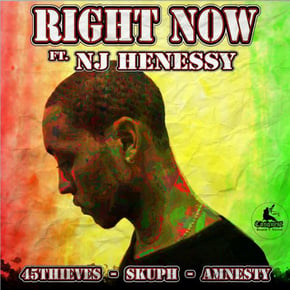 Right Now by 45Thieves Cover Art