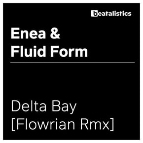 Delta Bay (Flowrian Rmx) by Enea, Fluid Form & Flowrian Cover Art