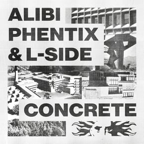 Concrete by Alibi, Phentix & L-Side Cover Art