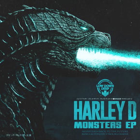 Monsters EP by Harley D Cover Art