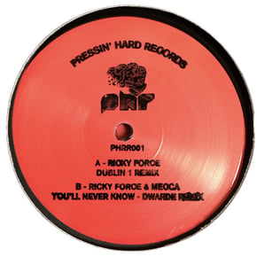 Pressin' Hard 001 Remixes by Dwarde Cover Art