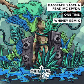 One Time (Whiney Remix) by Bassface Sascha, MC Spyda & Whiney Cover Art