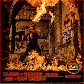 Yakking (Jedi Remix) / Shit Breath by Aliman Cover Art