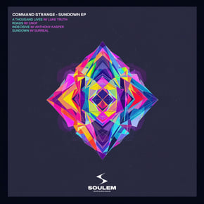 Sundown EP by Command Strange, Surreal, Anthony Kasper & Luke Truth Cover Art