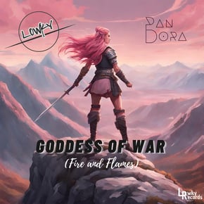 Goddess of War (Fire and Flames) by L0WKY & Pandora Cover Art