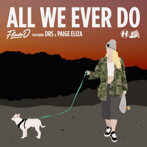 All We Ever Do / Womp Machine by Flava D Cover Art