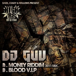 Money Riddim 2011 Mix / Blood V.I.P by Dj Guv Cover Art