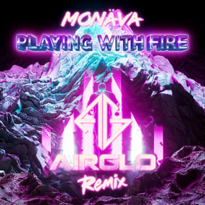 Playing With Fire (AIRGLO Remix) by Deekline, AIRGLO & Monäva Cover Art