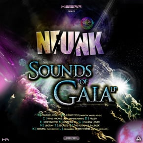 Sounds of Gaia LP by Nfunk Cover Art