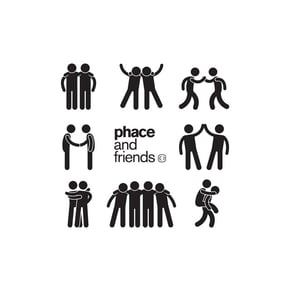 Phace and Friends EP by The Upbeats & Phace Cover Art