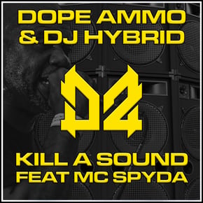 Kill A Sound (DJ Hybrid VIP Remix) by Harley D, Dope Ammo, DJ Hybrid & MC Spyda Cover Art