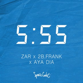 5:55 by Zar, 2b.Frank & aya dia Cover Art