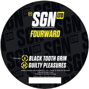 Black Tooth Grin / Guilty Pleasures by Fourward Cover Art