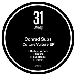 Culture Vulture EP by Conrad Subs Cover Art