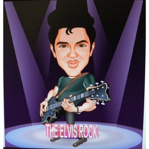 The Elvis Rock by Ruffhouse Cover Art