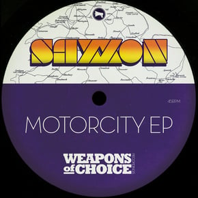 Motorcity EP by Saxxon Cover Art