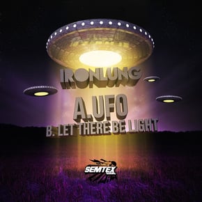 UFO / Let there be light by Ironlung Cover Art