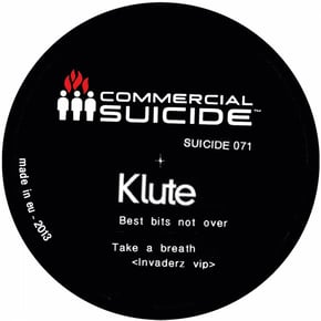 Best Bits Not Over / Take a Breath (Invaderz VIP) by Klute Cover Art