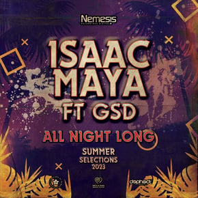 All Night Long by Isaac Maya Cover Art