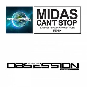 Can't Stop (Eazyvibe, Stompy & Darren Tyler 2022 Remix) by Midas Cover Art
