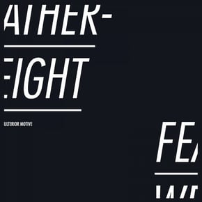 Featherweight / Glued by Ulterior Motive Cover Art